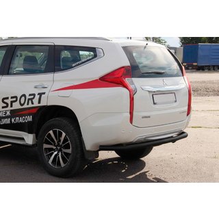 Rear Guard AK005 Black (Stainless Steel) Mitsubishi Pajero Sport 2015- photo 1
