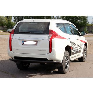 Rear Guard AK005 Black (Stainless Steel) Mitsubishi Pajero Sport 2015- photo 3