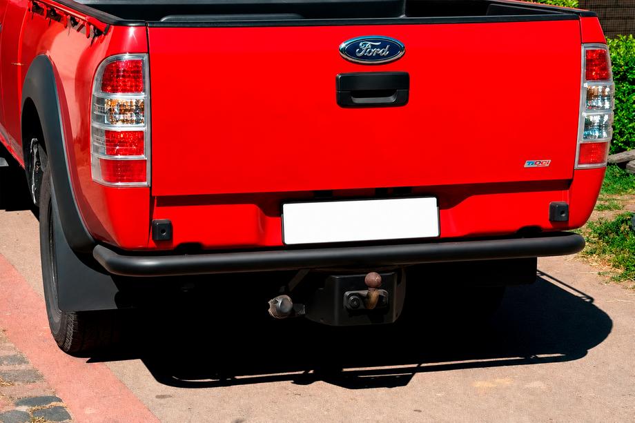 Ford Ranger 2007-2011 Rear Guard AK005 Black (Stainless Steel) Image