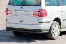 Volkswagen Sharan 1995-2010 Rear Guard AK005 Black photo 1