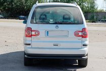 Volkswagen Sharan 1995-2010 Rear Guard AK005 Black photo 2