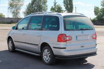 Volkswagen Sharan 1995-2010 Rear Guard AK005 Black photo 4