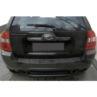 Rear Bar AK005 Black (Stainless Steel)