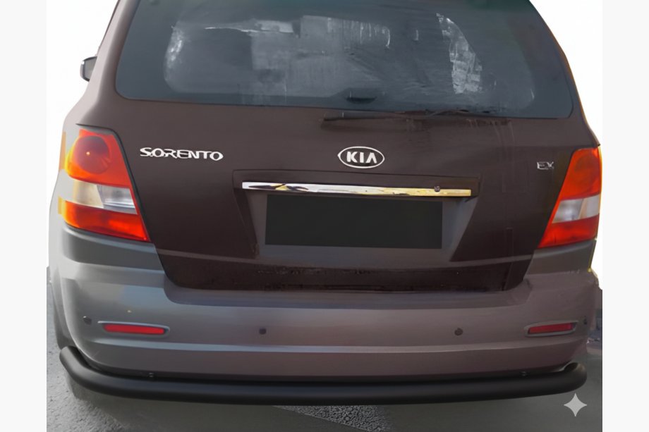 Kia Sorento I BL 2002-2009 Rear Bar AK005 Black (Stainless Steel) Image