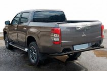 Fiat Fullback 2016- Rear Guard AK005 Black (Stainless Steel) photo 1