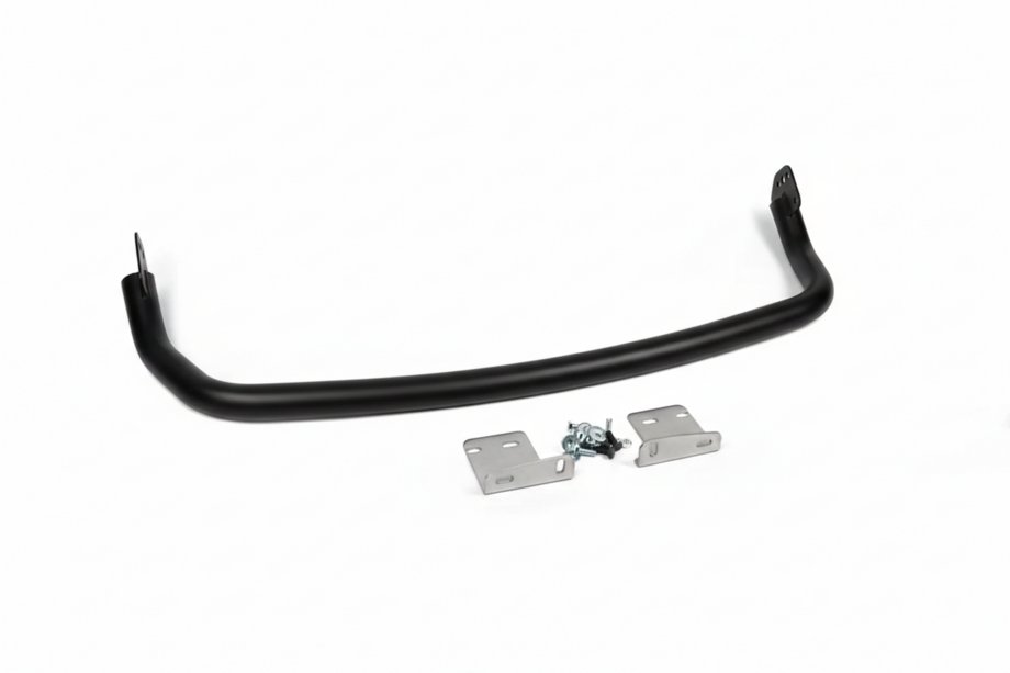 Hyundai Santa Fe 2 2006-2012 Rear Guard AK005 Black (2 pcs, stainless steel) Image