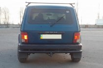 Lada Niva and Urban 1977- Rear Bar AK002 Double Black photo 2
