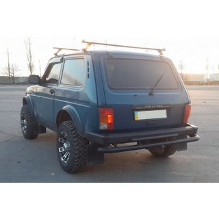 Rear Bar AK002 Double Black photo 1