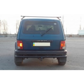 Rear Bar AK002 Double Black photo 2