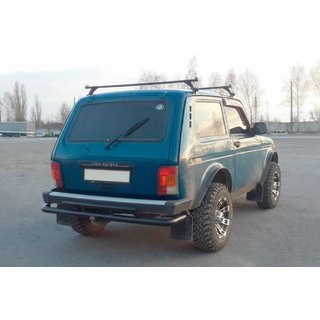 Rear Bar AK002 Double Black photo 3