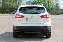 Nissan Qashqai 2014-2021 Rear Bar AK007-Plus Black (Stainless Steel) photo 4