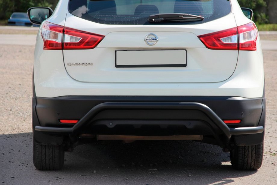Nissan Qashqai 2014-2021 Rear Bar AK007-Plus Black (Stainless Steel) Image