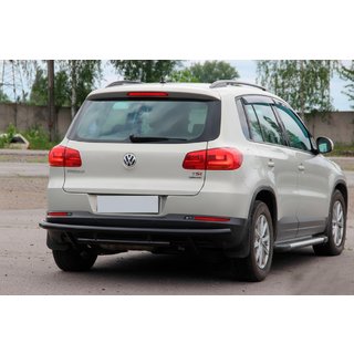Rear Guard AK002-2 Black (Stainless Steel) Volkswagen Tiguan 2007-2016 photo 3