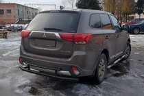 Mitsubishi Outlander 2012-2021 Rear Bar AK004-2 Black (Stainless Steel) photo 3