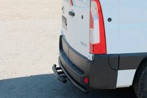 Renault Master 2011-2023 Rear Bar AK008 Black (Stainless Steel) photo 1