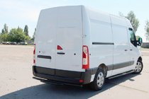 Opel Movano 2010-2021 Rear Bar AK008 Black (Stainless Steel) photo 3