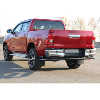 Rear Roll Bar AK005-2 Black (Stainless Steel) photo 1