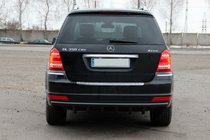 Mercedes GL class X164 2006-2012 Rear Bar AK-style Black (Stainless Steel) photo 1