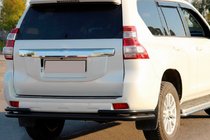 Toyota Land Cruiser Prado 150 2009-2023 Rear Roll Bar AK005-2 Black (Stainless Steel) photo 5