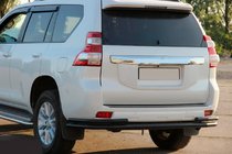 Toyota Land Cruiser Prado 150 2009-2023 Rear Roll Bar AK005-2 Black (Stainless Steel) photo 6