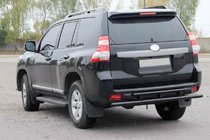 Toyota Land Cruiser Prado 150 2009-2023 Rear Roll Bar AK002-2v2 Black (Stainless Steel) photo 1