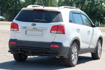 Kia Sorento II XM 2009-2014 Rear Bar AK002-2 Black (Stainless Steel) photo 4
