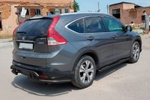 Honda CRV 2012-2016 Rear Bar AK003-21 Black (Stainless Steel) photo 5