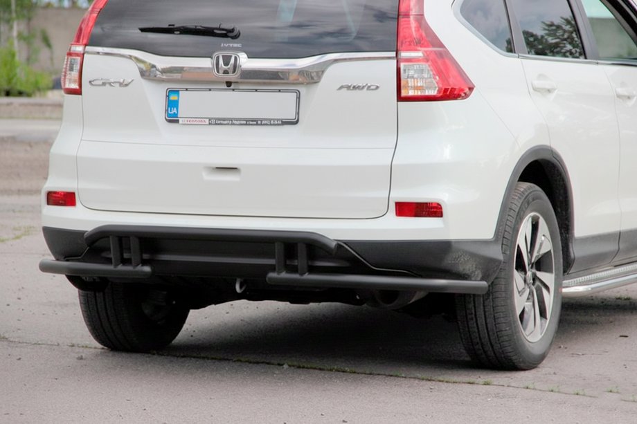 Honda CRV 2012-2016 Rear Bar AK003-21 Black (Stainless Steel) Image
