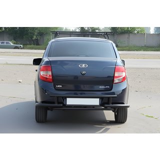 Rear Bar AK003-2 Black Lada Granta 2011- photo 3