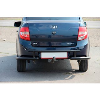 Rear Bar AK003-2 Black Lada Granta 2011- photo 1