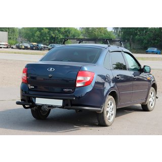 Rear Bar AK003-2 Black Lada Granta 2011- photo 4