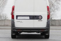 Opel Combo 2012-2018 Rear Roll Bar AK002/1-Double Black (Stainless Steel) photo 1