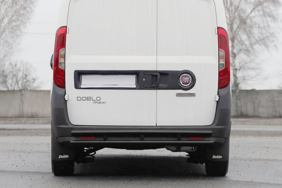 Opel Combo 2012-2018 Rear Roll Bar AK002/1-Double Black (Stainless Steel) Image