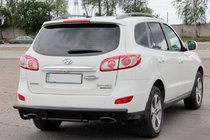 Hyundai Santa Fe 2 2006-2012 Rear Bar AK002-2 Black (Stainless Steel) photo 4