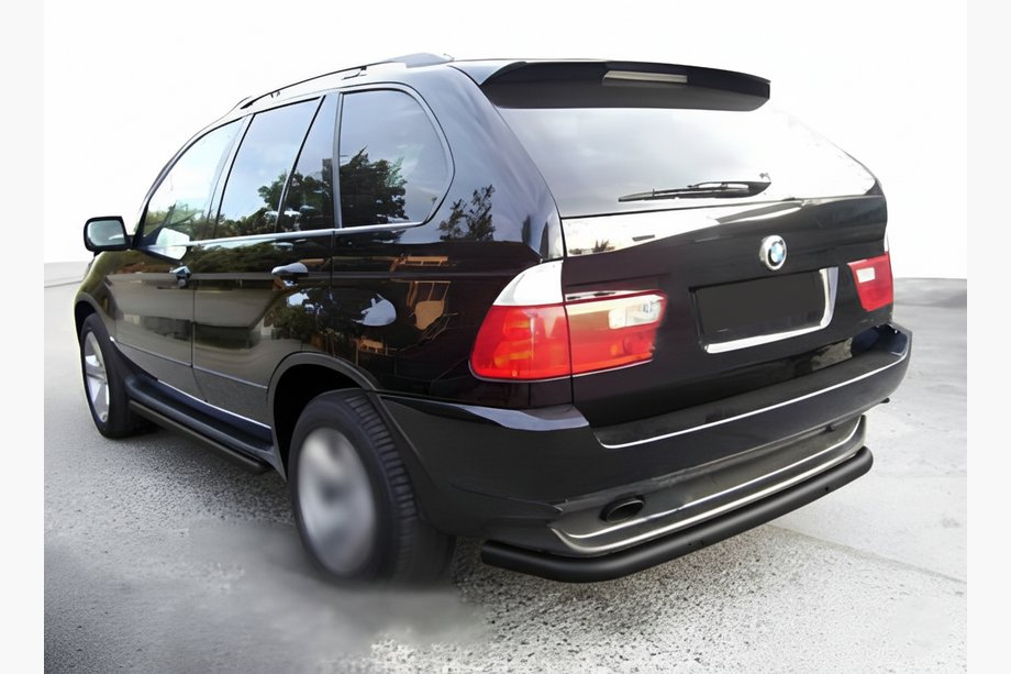 BMW X5 E53 1999–2006 Rear Guard Special Black (Stainless Steel) Image