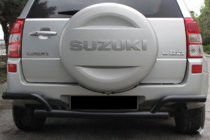Suzuki Grand Vitara 2005-2017 Rear Guard AK005-2 Black (Stainless Steel) photo 1