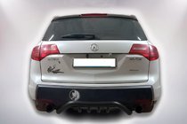 Acura MDX 2007-2013 Rear Guard B1-47 Black (Stainless Steel) photo 3