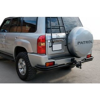 Rear Roll Bar AK005-3 Black (Stainless Steel) photo 1