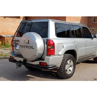 Rear Roll Bar AK005-3 Black (Stainless Steel) photo 3