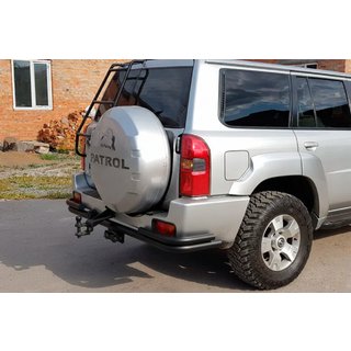 Rear Roll Bar AK005-3 Black (Stainless Steel) photo 4