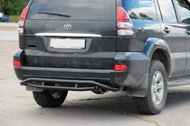 Toyota Land Cruiser Prado 120 2002-2009 Rear Guard AK008-1 Black photo 4