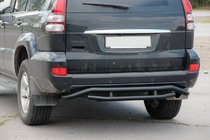 Toyota Land Cruiser Prado 120 2002-2009 Rear Guard AK008-1 Black photo 5