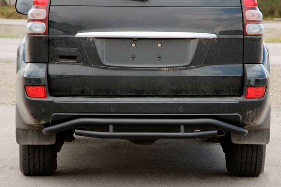 Toyota Land Cruiser Prado 120 2002-2009 Rear Guard AK008-1 Black Image