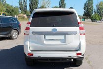 Toyota Land Cruiser Prado 150 2009-2023 Rear Bar AK002-2v1 Black (Stainless Steel) photo 3
