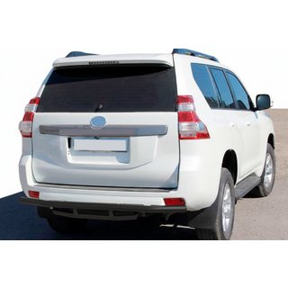 Rear Bar AK002-2v1 Black (Stainless Steel) Toyota Land Cruiser Prado 150 2009-2023 photo 1
