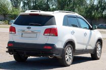 Kia Sorento II XM 2009-2014 Rear Bar AK003-2 Black (Stainless Steel) photo 1