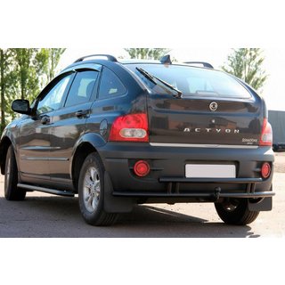 Rear Guard AK005-2 Black (Stainless Steel) SsangYong Action 2005-2018 photo 1