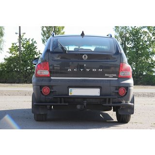 Rear Guard AK005-2 Black (Stainless Steel) SsangYong Action 2005-2018 photo 3