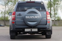 Suzuki Grand Vitara 2005-2017 Rear Guard AK005-3 Black (Stainless Steel) photo 2