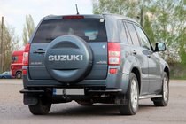 Suzuki Grand Vitara 2005-2017 Rear Guard AK005-3 Black (Stainless Steel) photo 3